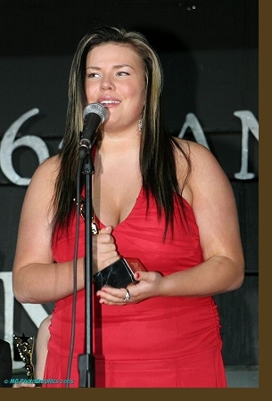 Christina receiving the Young Artist Award for ''Best Performance in a TV Series (Comedy or Drama) - Supporting Young Actress.'' Click the image to view it at a larger size